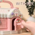 TEMI Cute Mushroom House Piggy Children Cartoon Coin Bank Student Gift Money Saving Box Key Kids Pretend Toys. 