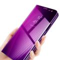 Phone Case for Galaxy A16 Smart Auto Sleep Mirror Flip Housing Casing Glossy Mirror Cases for Samsung Galaxy A16 Cover Cases. 