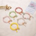 READY STOCK GELANG TANGAN WOMEN PEREMPUAN BARANG KEMAS RAINBOW WARNA HAND BRACELET. 