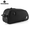ROCKBROS Bicycle Front Tube Bag Stable Narrow Design 1.3L Capacity for MTB Road Bike Cycling Accessories. 