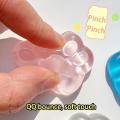 Kawaii Mochi Squishy Mini Cat Paw Ice Block Toy for Kids Antistress Ball Cube Squeeze Stress Reliever Toys. 