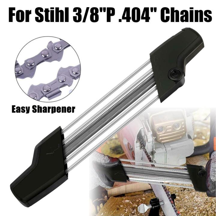 2 IN HOT SELL New 1 Easy Chainsaw Chain File Sharpener 13/64 3/8P .404'' Replace For Stihl -