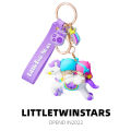 Anime Kawaii Sanrio Hello Kitty Keychain Holder Key Chain Car Keyring Backpack Pendant Ornaments Jewelry Gifts. 