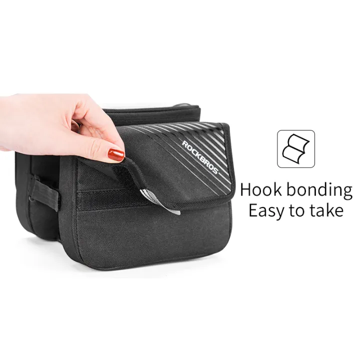 ROCKBROS%20Bike%20Bag%20Phone%20Touch%20Screen%20Bicycle%20Front%20Bilateral%20Saddle%20Bag%20MTB%20Road%20Bike%20Top%20Tube%20Bag%206.0%20Inch%20Bicycle%20Accessories%20-%20Image%204