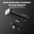ROCKBROS Bicycle Lights Aluminum Alloy Waterproof 800LM High Brightness Flashlight Rechargeable Cycling Headlight. 