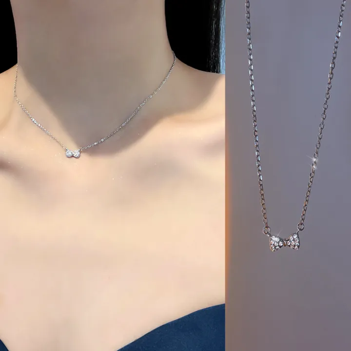 We%20Flower%20Korean%20Fashion%20Silver%20Shiny%20Zircon%20Bow%20Pendant%20Necklace%20For%20Women%20Girls%20Chic%20Lovely%20Butterfly%20Clavicle%20Chain%20Necklace%20Jewelry%20Gift%20-%20Image%208