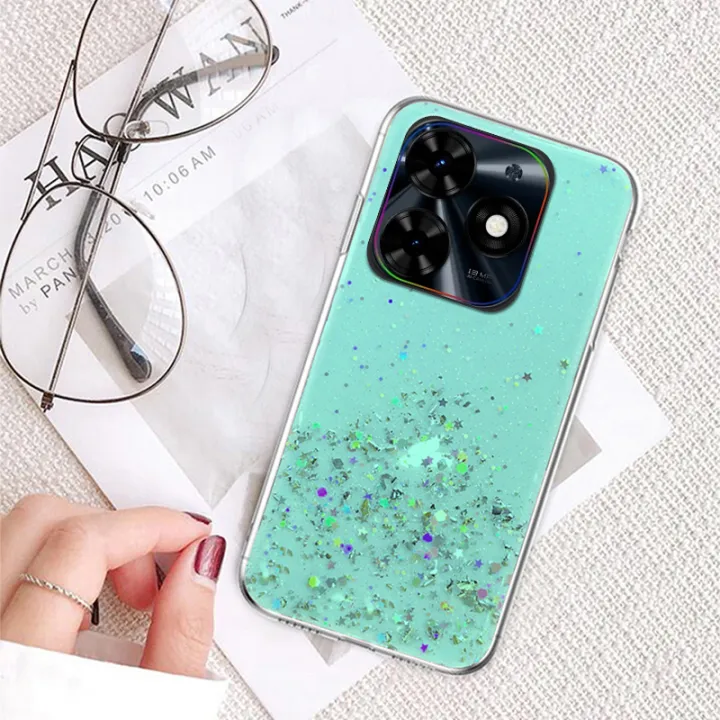 Phone%20case%20Tecno%20Spark%2020%2020C%20Go%202024%20Full%20Stars%20Moon%20Glitter%20Bling%20Sequins%20Cases%20Soft%20Starry%20Sky%20Transparent%20Back%20cover%20Tecno%20Spark%20Go%202024%2020C%2020%20Case%20-%20Image%209