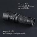 Convoy M3 Portable XHP70.2 4300LM 4 Modes EDC Tactical LED Flashlight.