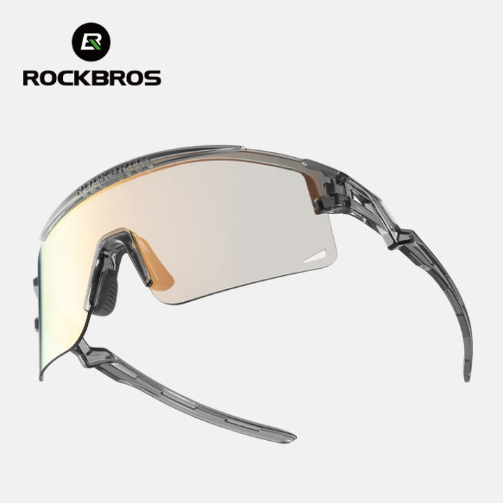 ROCKBROS Anti-Fog Photochromic Sport Cycling Glasses Sport Eyewear Mountain MTB Bike Outdoor Cycling Goggles Men Sunglasses