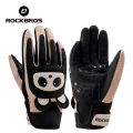 ROCKBROS Children Cycling Gloves Wear Resistant Anti-Slip Safety Comfortable Children Full Finger Gloves Skateboard Cycling Outdoor Sports Equipment. 
