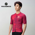 ROCKBROS Men's Cycling Jersey Elastic and Breathable Short Sleeve Shirt Dragon Elements Cycling Top 3 Pockets And Smooth YKK Zipper Cycling Wear Sport Clothing. 