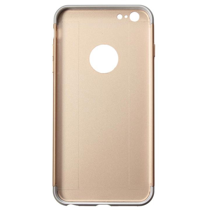 i6%206S%204.7/%20Plus%205.5%20Original%20Brand%201:1%20Slim%20Back%20Hard%20Armor%20Case%20for%20Apple%20iphone%206%206S%20/Plus%20Shockproof%20Matte%20Cover%20Logo%20Hole%20-%20Gold%20-%20Image%205