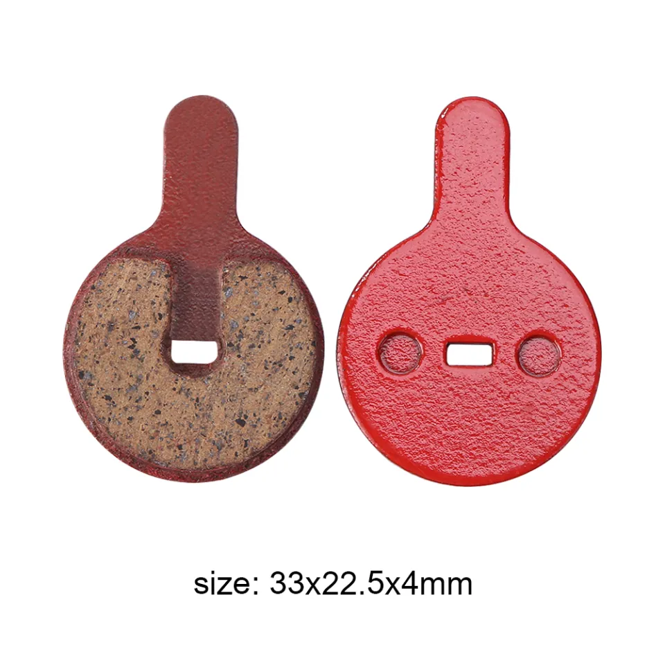 Pairs MTB Bike Brake Pads Resin Semi-Metallic Cycling Braking