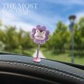 Cute Cartoon Ornament Shaking Head wer Car Interior Decoration Dashboard Decor Toys Hiasan Aesori Kereta. 