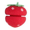 CUTICATE 6x Soft Sponge Ball Curlers Cute Strawberry Roller Lovely DIY Hair Tool. 