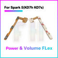 Power Volume button flex For Infinix Tecno Spark 3 4 5 6 Air Pro Lite Go Switch ON OFF Key Mute Button Ribbon Flex Cable. 