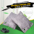 5Pcs/Set Activated Bamboo Charcoal Bag Deodorizer Purifying Odor Remover 100g -. 