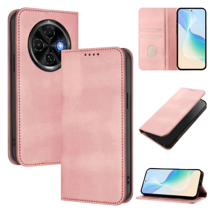 lthmy%20for%20Tecno%20Spark%2030C%204G%20Wallet%20Case%20Vintage%20Leather%20Cover%20with%20Card%20Holder%20Kickstand%20Magnetic%20Closure%20Flip%20Case%20-%20Image%209