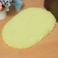 Absorbent Soft Bathroom Bedroom Floor Non-slip Mat Bath Shower Rug Plush-Light Green. 