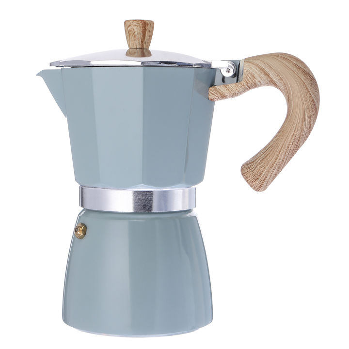 150ml/300ml%20Mocha%20Coffee%20Pot%20Italian%20Espresso%20Aluminum%20Mug%20Octagonal%20Coffee%20Pot%20Coffee%20Maker%20Tool%20-%20Blue%20300ml%20-%20Image%203