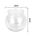 Seven Master 21CM 18CM 13CM High Quality Round Transparent Plastic Fish Tank Aquarium Bowl. 