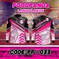 FOOD PANDA NEW DESIGNS Full Sublimation 3D Print Breathable T Shirt Summer Long Sleeve Tee for Men. 