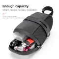 ROCKBROS Bicycle Bag Water Repellent Reflective Hidden Space Large Saddle Bag Scrath Resistant Cycling Bag MTB Bike Accessories. 