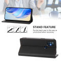 lthmy for OnePlus Nord N10 5G cover leather wallet flip cover with card holder kickstand magnetic closure phone case.