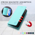 lthmy for OnePlus Nord N10 5G cover leather wallet flip cover with card holder kickstand magnetic closure phone case.