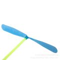 Classic Nostalgia LED Toy Hand Rub Dragoy Stick Helicopter Bamboo Mainan Kipas Terbang Flying Wheel. 