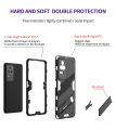 For Xiaomi Poco F4 Case Camera Protection Back Cover Bumper with Kickstand Phone Stand Hardcase. 
