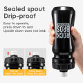 ROCKBROS Bicycle Water Bottle Portable Lightweight Squeezing Large Capacity Colorful Cycling Water Bottle Plastic PP Outdoor Sports MTB Road Bike. 