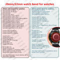 Samsung Galaxy 5 Pro 5 4 4 Classic 3 Active 2 S3 Boundary gear Classic 20Mm 22mm woven single loop nylon Suitable for Huawei watch Amazfit strap. 