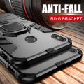 Free Tether Suitable for Xiaomi Mi Max 3 2 Mix 2S A2 A3 6X Play CC9 CC9e Sandwich Hybrid Anti Shock Car Bracket Hard Back with Circular Legs. 