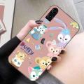 For Samsung Galaxy Z Flip 4 Back Cover Case Fashion Cake and rabbit Square Frame Soft Silicone Shockproof Camera Lens Protector Phone Cases. 