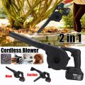 128VF 19800mAh New Electric Handheld Cordless Air Blower Vacuum Dust Cleaner Leaf House Cleaning Blowing And Suction -. 
