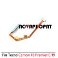For Tecno Camon 18 CH6 CH6n / 18P P CH7 CH7n / 18 Premier CH9 CH9n Home Button Fingerprint Sensor Return Power Flex Cable. 