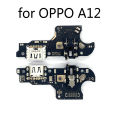 For OPPO A12 USB Charger Dock Charging Port Board Connect Earphone Jack Charging Port Flex Cable Replacement Parts Test QC. 