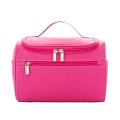 Portable Makeup Highquality Bag Cosmetic Make Up Case Storage Box Travel Pouch Organizer - Rose Red. 