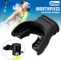 Black Mouthpiece HOT SELL For Portable Oxygen Cylinder Scuba Diving Equipment Air Tank -. 
