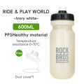 ROCKBROS Bicycle Water Bottle Portable Lightweight Squeezing Large Capacity Colorful Cycling Water Bottle Plastic PP Outdoor Sports MTB Road Bike. 