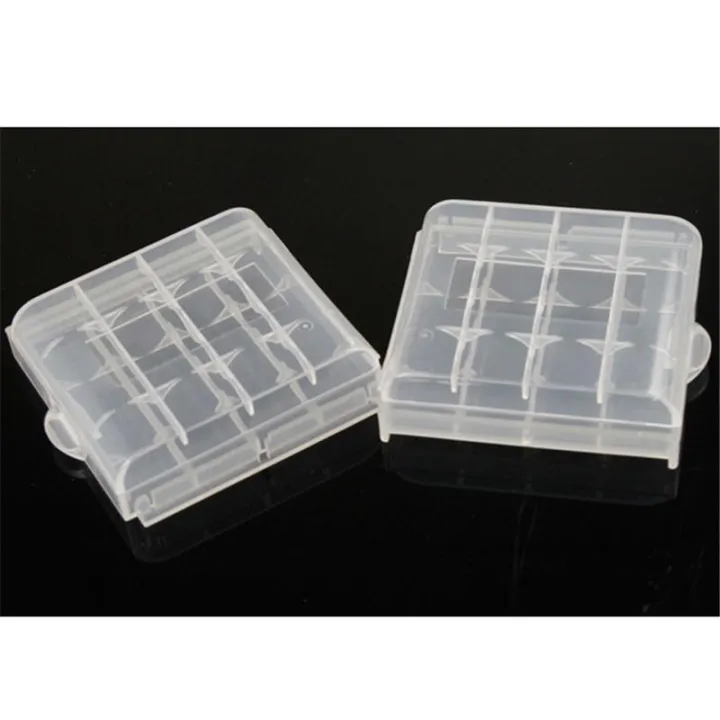 CR123A AA Highquality AAA Battery Case Holder Box Storage White-Apricot ...