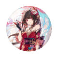 [6 in 1 Set] Honkai Rail Sparkle Collapse Star Dome Railway Game Peripheral Fireworks Keychain Badge Postcard Bookmark Gift Set. 