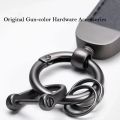 LAIFU GR Sport Car Keychain Leather Chain Key Ring for Toyota VIos Y Corolla Cross Revo CHR Avanza Fortuner Rush Wigo Innova raize Calya Etios Rav4 Supra Hi Camry. 