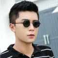 Suptmv Round Metal Frame Sunglasses with UV Protection Vintage Fashion Genuine Shades 2023 New Driving Aesthetic Eye Glasses for Men Style SU35. 