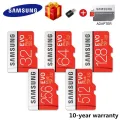 ♥100%Original Product+FREE Shipping+COD♥ Samsung Evo Plus Memory Card 32GB 64GB 128GB 256GB 512GB Micro SD Card Class 10 UHS-3 TF/SD Cards Trans Flash drive. 