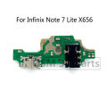 For Infinix Note 7 Lite X656 USB Charging Board Dock Charger Port Headphone Audio Jack Microphone MIC Flex Cable. 