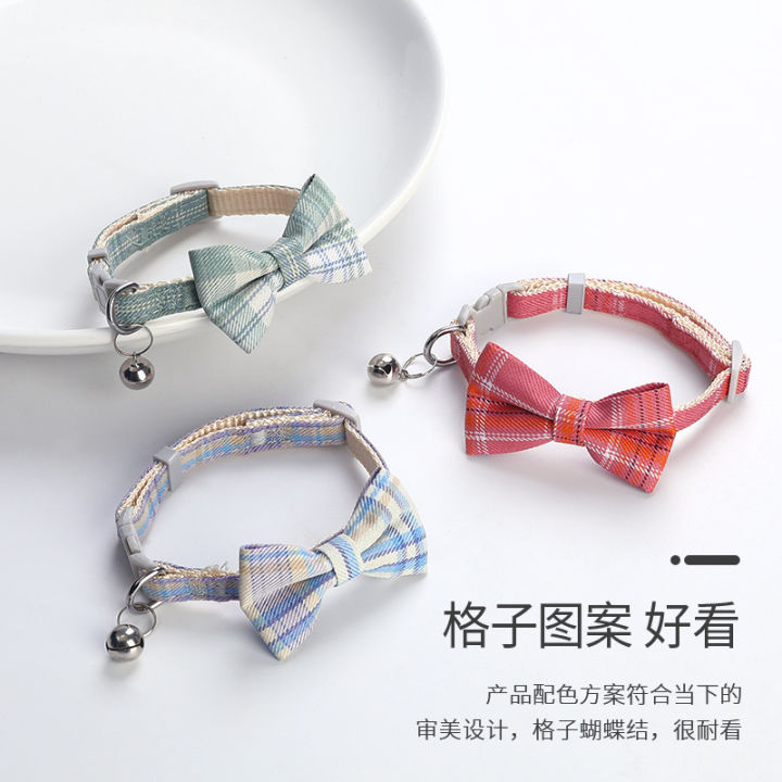 Meoof cm Adjustable Cat Dog Collar Bowknot Design