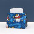 【FUN LIVE】 ALPACA Storage Tissue Box Japan And South Korea Light Snoopy Home Car Pumping Paper Storage Bag Creative Cosmetic Tissue Storage Box For Car. 