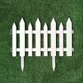 In Stock Vococal Mini Small Decorative Plastic Picket Fence for DIY Miniature Garden Dollhouse Barrier 50 x 30cm. 